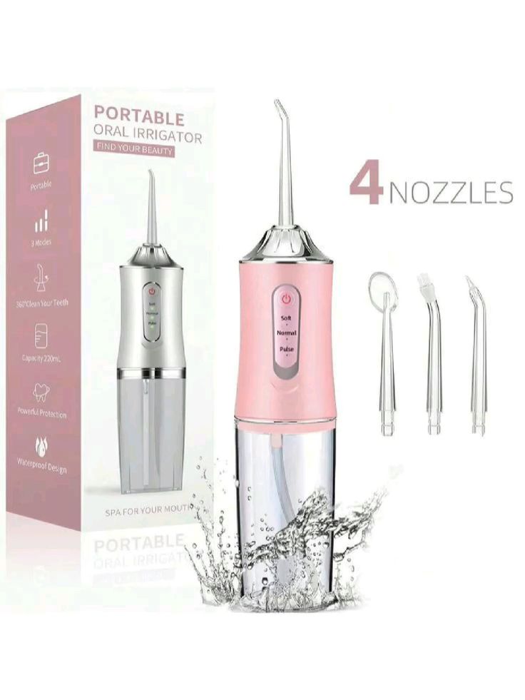🦷 Zylova™ Rechargeable Water Dental Flosser