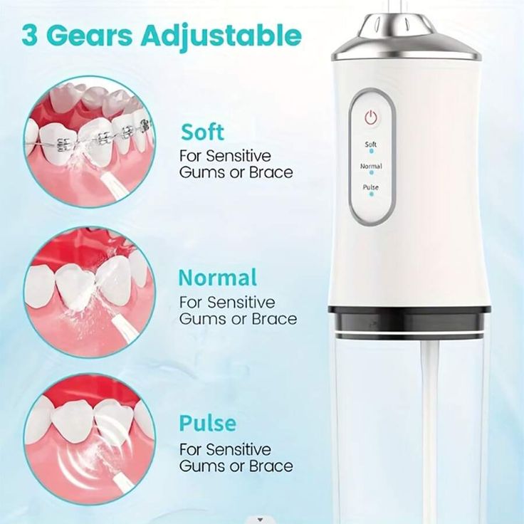 🦷 Zylova™ Portable Oral Irrigator | Rechargeable Cordless Water Flosser