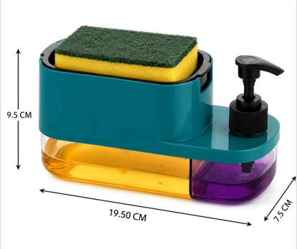 Zylova™ 3-in-1 Smart Soap Dispenser & Sponge Holder
