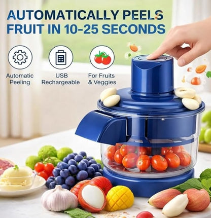 Zylova™ 5-in-1 Manual Food Chopper & Garlic Crusher