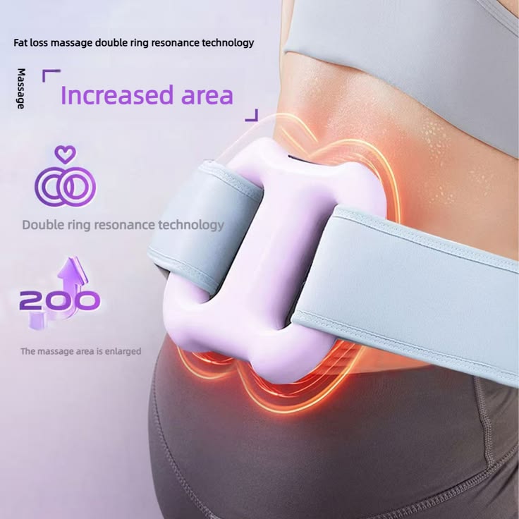 Zylova™ Premium Fascia Massage Ring – Heated Vibration Therapy