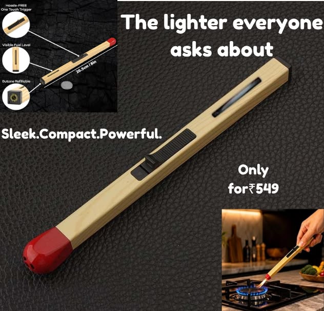 🔥 Zylova™ Rechargeable Electric Lighter