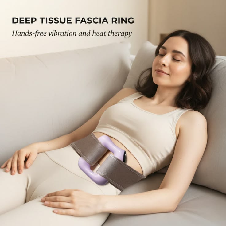 Zylova™ Premium Fascia Massage Ring – Heated Vibration Therapy