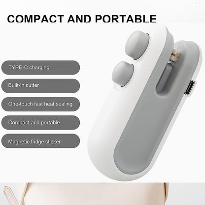 Zylova™ 2-in-1 Portable Mini Bag Sealer