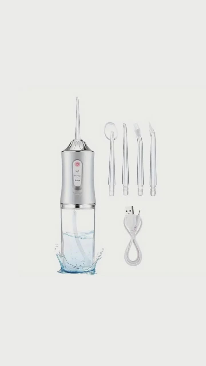 🦷 Zylova™ Portable Oral Irrigator | Rechargeable Cordless Water Flosser
